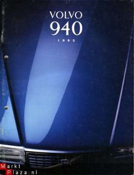 1993 VOLVO 940 BROCHURE - 1