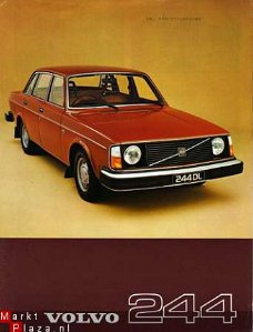 1977 VOLVO 244 LEAFLET