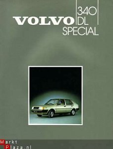 1985 VOLVO 340 DL SPECIAL BROCHURE