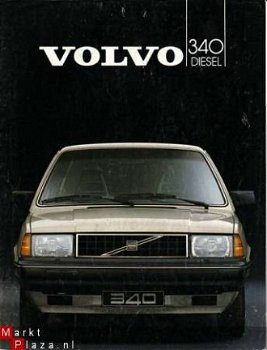 1986 VOLVO 340 DIESEL BROCHURE - 1