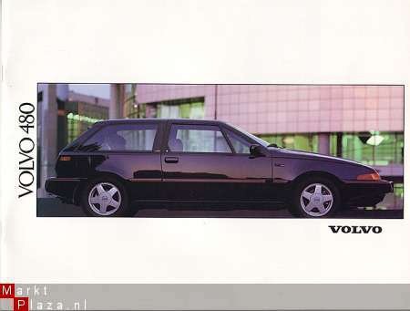 1992 VOLVO 480 BROCHURE - 1