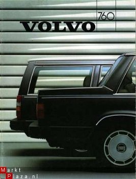 1986 VOLVO 760 BROCHURE - 1