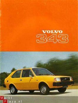 1977 VOLVO 343 BROCHURE - 1
