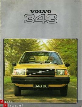 1978 VOLVO 343 BROCHURE - 1