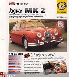 JAGUAR MK 2 BROCHURE