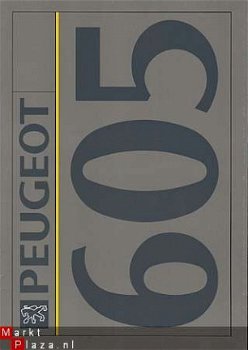 PEUGEOT 605 (1992) BROCHURE - 1