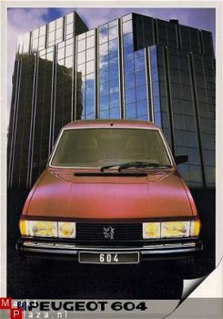 PEUGEOT 604 (1983) BROCHURE - 1