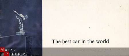 ROLLS-ROYCE RANGE (1971) BROCHURE - 1