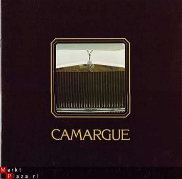 ROLLS-ROYCE CAMARGUE (1981) BROCHURE - 1