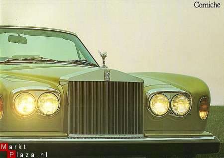 ROLLS-ROYCE CORNICHE (1978) BROCHURE - 1