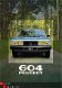 PEUGEOT 604 (1980) BROCHURE - 1 - Thumbnail