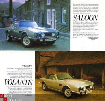 ASTON MARTIN LAGONDA PROGRAMMA/RANGE (1982) BROCHURE ... - 2