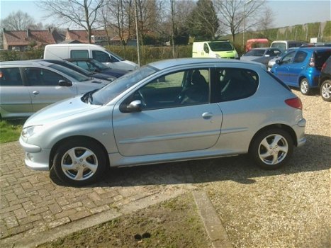 Peugeot 206 - 1.4-16V Air-line 3 206 1.4 16v 3.drs zeer lux.s km 88000 - 1