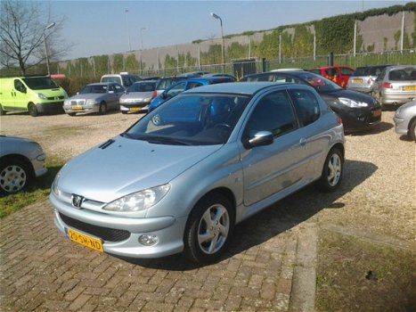 Peugeot 206 - 1.4-16V Air-line 3 206 1.4 16v 3.drs zeer lux.s km 88000 - 1