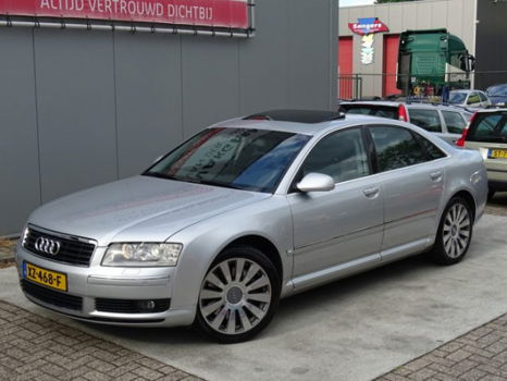 Audi A8 - 4.2 quattro Aut, Leder, Schuif/Kanteldak, YOUNGTIMER Bijtellingsvriendelijk - 1