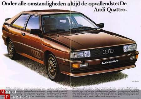 AUDI PROGRAMMA/RANGE (1982) BROCHURE - 2