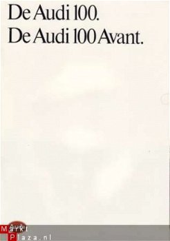 AUDI 100/100 AVANT (1984) BROCHURE/MAP - 3