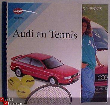 AUDI & TENNIS (1989) BROCHURE - 1