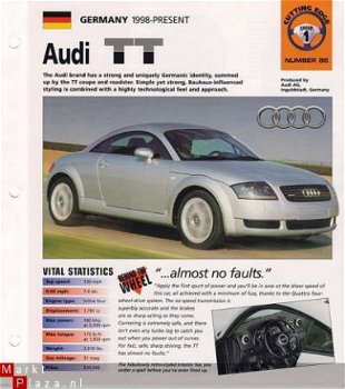 AUDI TT BROCHURE - 1