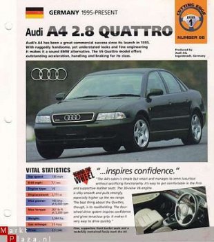 AUDI A4 2.8 QUATTRO BROCHURE - 1