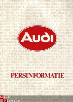 1993 AUDI PERSINFORMATIE - 1