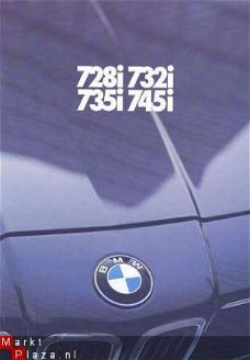 BMW 7 SERIE (1981) BROCHURE