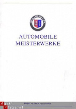 1995 BMW ALPINA PROGRAMMA/RANGE BROCHURE - 1