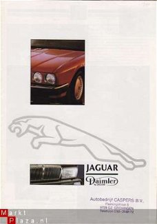 1987 JAGUAR / DAIMLER PROGRAMMA/RANGE BROCHURE