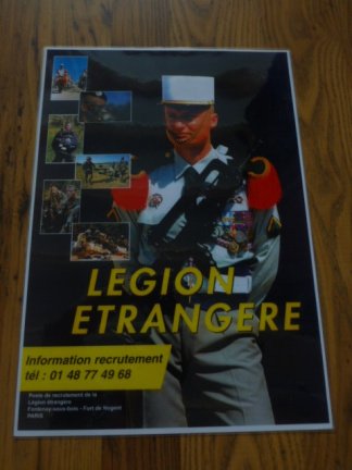 Wervingsposter Legion Etrangere - nr. 1