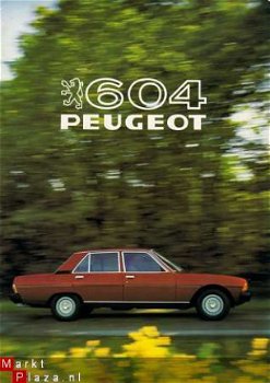 PEUGEOT 604 (1981) BROCHURE - 1