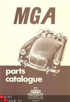 MG A PARTS CATALOGUE & PRICELIST - 1