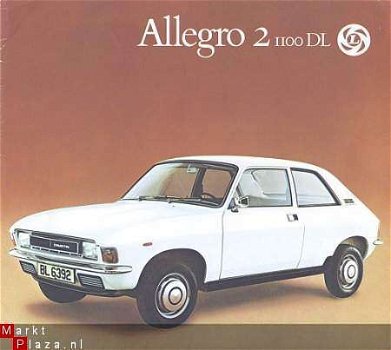 AUSTIN ALLEGRO 2 1100 DL (1976) BROCHURE - 1