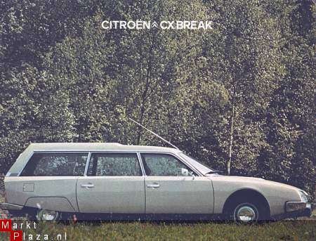 CITROEN CX BREAK (1976) BROCHURE - 1