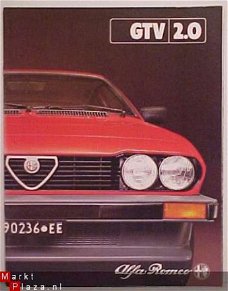 ALFA ROMEO GTV 2.0 (1981) BROCHURE