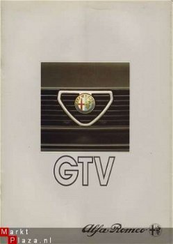 ALFA ROMEO GTV & GTV6 (1983) BROCHURE - 1