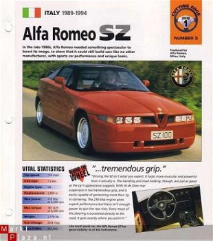 ALFA ROMEO SZ BROCHURE - 1