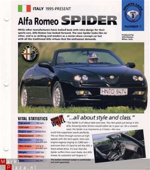 ALFA ROMEO SPIDER BROCHURE - 1