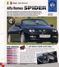 ALFA ROMEO SPIDER BROCHURE