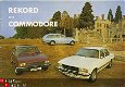 OPEL REKORD & COMMODORE (1976) BROCHURE - 1 - Thumbnail