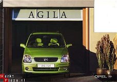 OPEL AGILA (2000) BROCHURE