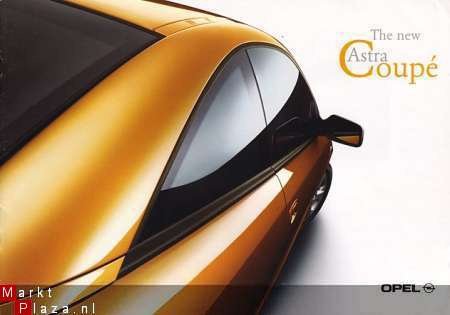 OPEL ASTRA COUPE (2000) BROCHURE - 1