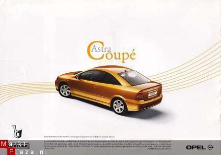 OPEL ASTRA COUPE (2000) BROCHURE - 2