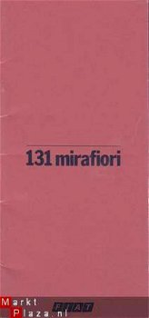 FIAT 131 MIRAFIORI (1978) BROCHURE - 1