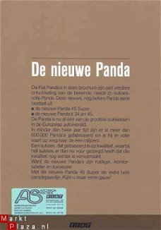 FIAT PANDA (1984) BROCHURE