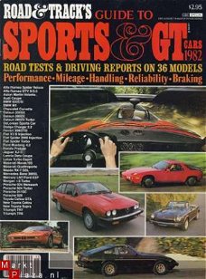 ROAD & TRACK'S GUIDE TO SPORTS & GT CARS 1982