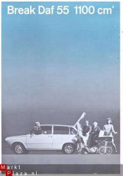 DAF 55 BREAK (1968) BROCHURE - 1