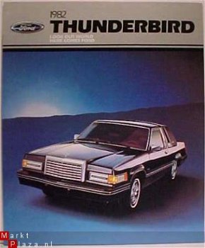 1982 FORD THUNDERBIRD BROCHURE - 1