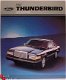 1982 FORD THUNDERBIRD BROCHURE - 1 - Thumbnail