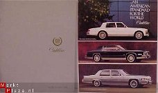 1979 CADILLAC PROGRAMMA BROCHURE