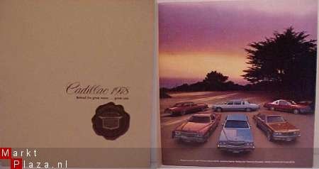 1978 CADILLAC PROGRAMMA BROCHURE - 1